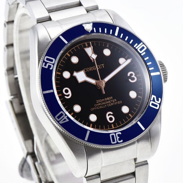 wristwatches 41mm mens watch swim mh35 automatic waterproof luminous dress mechanical wristwatch sapphire glass 316l, Slivery;brown
wristwatches 41mm mens watch swim mh35 automatic waterproof luminous dress mechanical wristwatch sapphire glass 316l, Slivery;brown