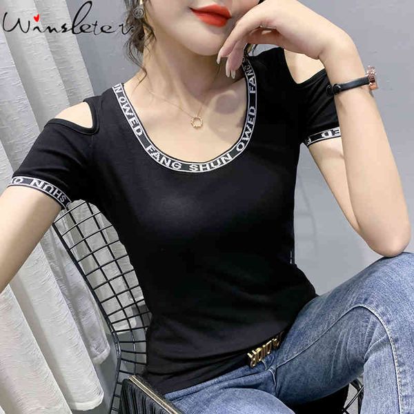 women's t-shirt summer european clothes pullover fashion o-neck letter off shoulder women short sleeve all match tees t1, White
women's t-shirt summer european clothes pullover fashion o-neck letter off shoulder women short sleeve all match tees t1, White