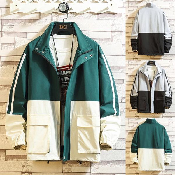 men's jackets autumn winter hooded jacket men fashion casual long sleeve patchwork streetwear thicken zipper cotton polyester male clot, Black;brown
men's jackets autumn winter hooded jacket men fashion casual long sleeve patchwork streetwear thicken zipper cotton polyester male clot, Black;brown