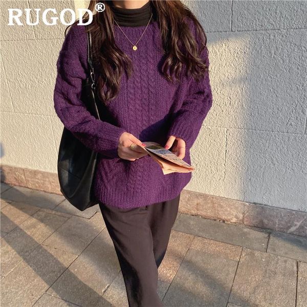 women's sweaters rugod korean chic twisted women sweater vintage solid knitted pullovers female winter spring thicken casual purple, White;black
women's sweaters rugod korean chic twisted women sweater vintage solid knitted pullovers female winter spring thicken casual purple, White;black