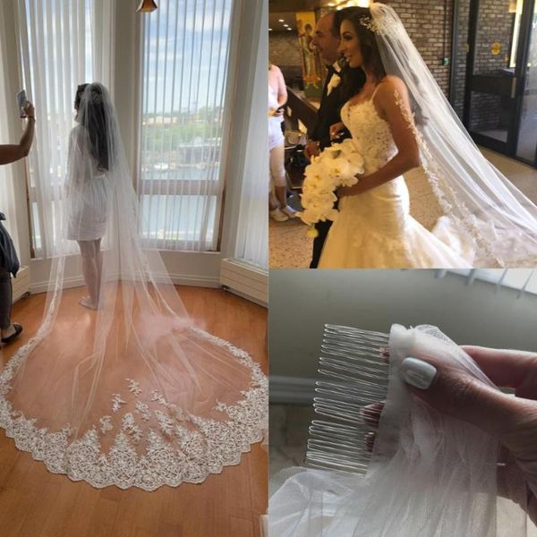 bridal veils custom made 3/4/5 meters wedding 2021 cathedral length white ivory champagne veil with comb accessories, Black
bridal veils custom made 3/4/5 meters wedding 2021 cathedral length white ivory champagne veil with comb accessories, Black