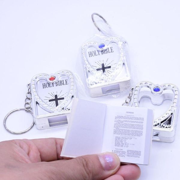 keychains mini keychain jesus catholic religious jewelry cross holy bible book pendant, Silver
keychains mini keychain jesus catholic religious jewelry cross holy bible book pendant, Silver