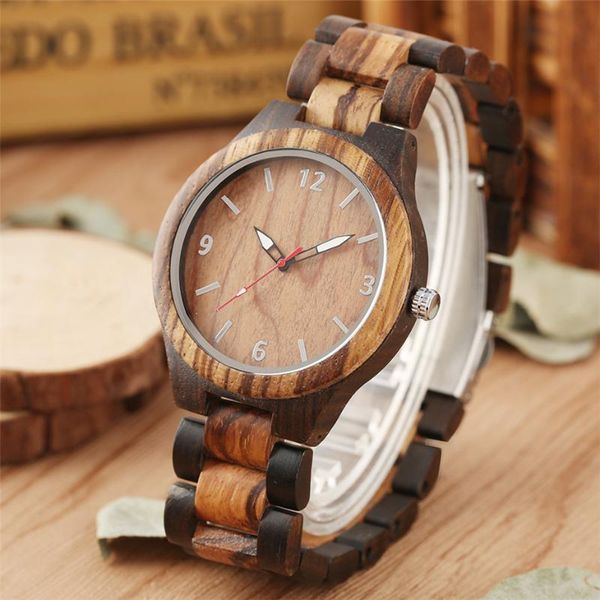 wristwatches luxury ebony wooden watch men's watches quartz timepiece silver arabic numbers display casual men clock reloj masculino, Slivery;brown
wristwatches luxury ebony wooden watch men's watches quartz timepiece silver arabic numbers display casual men clock reloj masculino, Slivery;brown