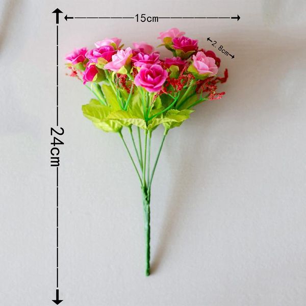 21 head artificial flowers silk rose bouquet fake flowers floral wedding home room garden festival party decoration
21 head artificial flowers silk rose bouquet fake flowers floral wedding home room garden festival party decoration