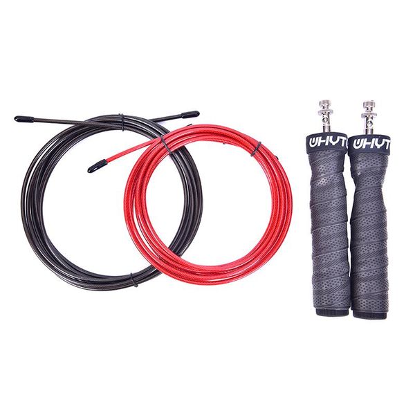 jump ropes rope skip speed & weighted with extra cable ball bearings anti-slip handle for double unders
jump ropes rope skip speed & weighted with extra cable ball bearings anti-slip handle for double unders