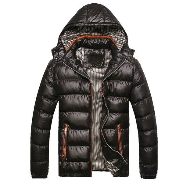 hooded men's winter jackets casual parkas men coats thick thermal shiny slim fit brand clothing 7xl sa045 210910, Black
hooded men's winter jackets casual parkas men coats thick thermal shiny slim fit brand clothing 7xl sa045 210910, Black