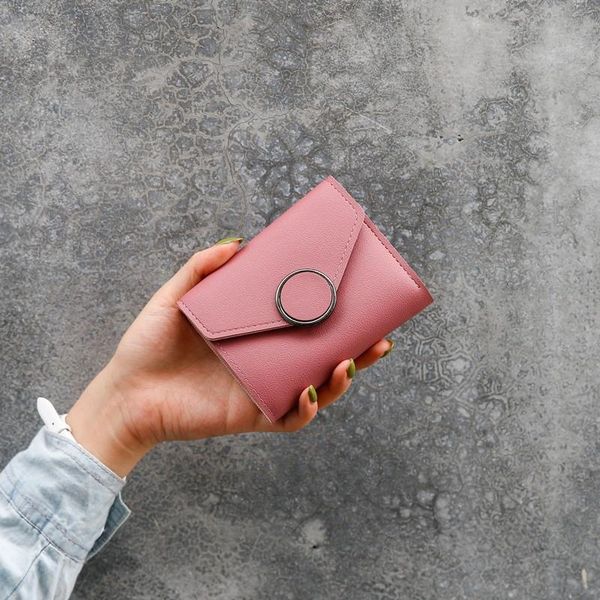 wallets european and american short ring lychee pattern women's solid color three-fold student wallet multi-card coin purse card holder, Red;black
wallets european and american short ring lychee pattern women's solid color three-fold student wallet multi-card coin purse card holder, Red;black