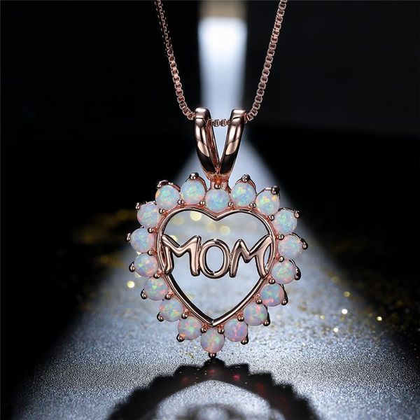 trendy female love heart chain necklace rose gold silver color wedding vintage letter mom pendant necklaces for women
trendy female love heart chain necklace rose gold silver color wedding vintage letter mom pendant necklaces for women