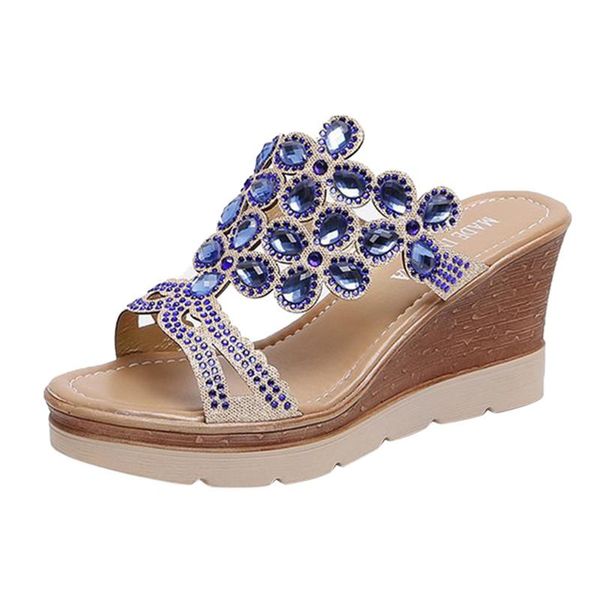 sandals 2021 fashion summer women ladies bohemia crystal wedges thick peep toe slippers shoes buty damskie, Black
sandals 2021 fashion summer women ladies bohemia crystal wedges thick peep toe slippers shoes buty damskie, Black