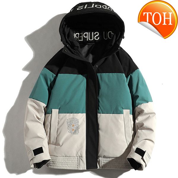 mens wiinter white duck down jacket parker street fingerprint letter print hooded windbreaker patchwork hip hop s, Black
mens wiinter white duck down jacket parker street fingerprint letter print hooded windbreaker patchwork hip hop s, Black
