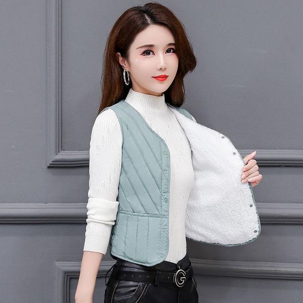 women's vests women autumn winter down cotton vest 2021female thin light slim short inner wear liner plus velvet keep warm sleeveless j, Black;white
women's vests women autumn winter down cotton vest 2021female thin light slim short inner wear liner plus velvet keep warm sleeveless j, Black;white