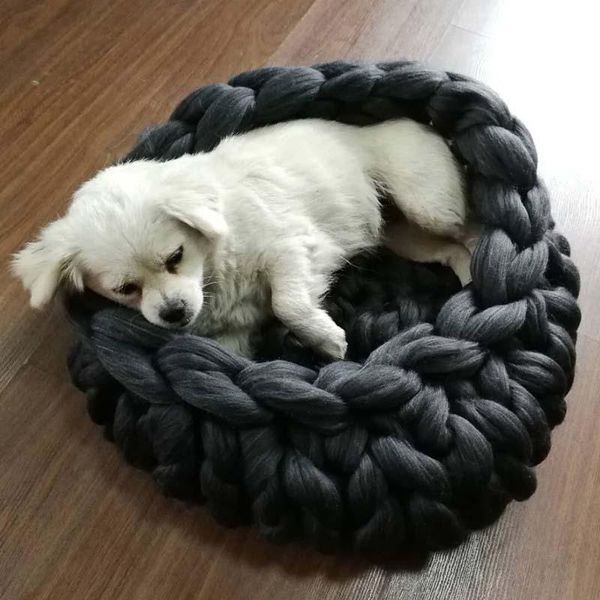 kennels & pens soft woolen knot basket pad cushion puppy rest sleeper nest pet handmade bed dog
kennels & pens soft woolen knot basket pad cushion puppy rest sleeper nest pet handmade bed dog