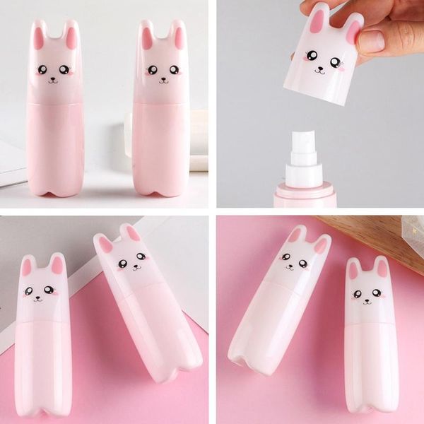 party favor 1pcs 70ml portable plastic refillable bottle cartoon pink perfume atomizer spray cosmetic liquid empty pump container
party favor 1pcs 70ml portable plastic refillable bottle cartoon pink perfume atomizer spray cosmetic liquid empty pump container