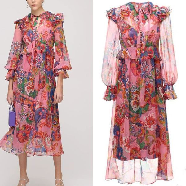 spring silk waist lotus vesicular splicing vacation dress fashion trend flower printed long skirt long temperament casual skirt, Black
spring silk waist lotus vesicular splicing vacation dress fashion trend flower printed long skirt long temperament casual skirt, Black