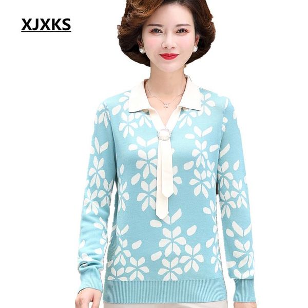 women's sweaters xjxks fashion lapel casual women autumn sweater 2021 wool knitted printed pullover, White;black
women's sweaters xjxks fashion lapel casual women autumn sweater 2021 wool knitted printed pullover, White;black