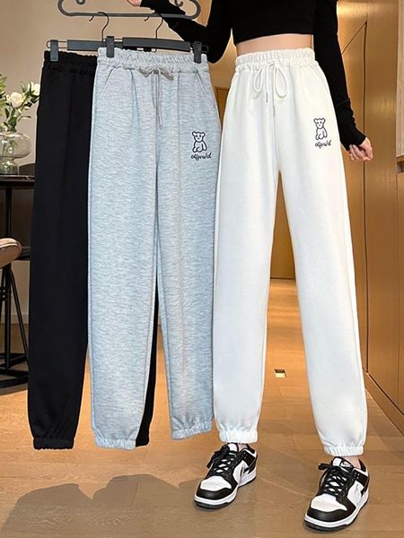 women's pants & capris white sweatpants spring and autumn guard 2021 high waist loose casual leggings fashion, Black;white
women's pants & capris white sweatpants spring and autumn guard 2021 high waist loose casual leggings fashion, Black;white