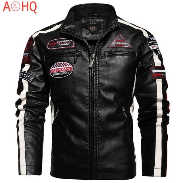 men's suits & blazers autumn men leather jacket motorcycle fashion casual washed retro velour biker slim fit plus size 4xl, White;black
men's suits & blazers autumn men leather jacket motorcycle fashion casual washed retro velour biker slim fit plus size 4xl, White;black