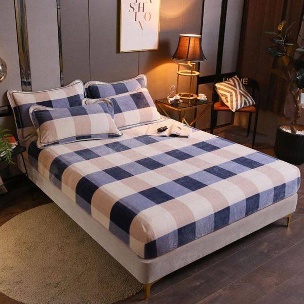 blue plaid flannel bed sheets winter warm plush fitted sheet soft mink cashmere linen mattress cover elastic bedspread & sets
blue plaid flannel bed sheets winter warm plush fitted sheet soft mink cashmere linen mattress cover elastic bedspread & sets