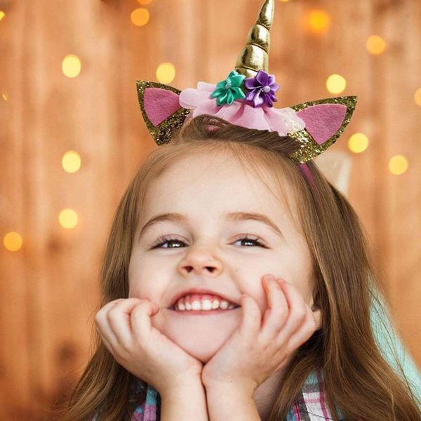 unicorn hair band children's clothing accessories girl's performance party headdress, Silver
unicorn hair band children's clothing accessories girl's performance party headdress, Silver