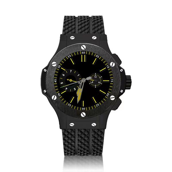 men's luxury automatic mechanical watch requin big black stainless steel case brazil rubber strap bang classic fusion, Slivery;brown
men's luxury automatic mechanical watch requin big black stainless steel case brazil rubber strap bang classic fusion, Slivery;brown