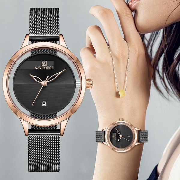 wristwatches brand naviforce simple fashion women quartz watches female clock dress party lady thin woman's watch relogio feminino, Slivery;brown
wristwatches brand naviforce simple fashion women quartz watches female clock dress party lady thin woman's watch relogio feminino, Slivery;brown