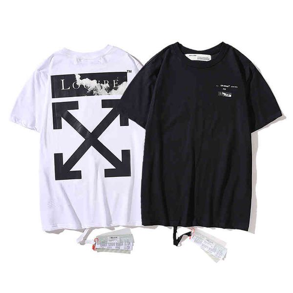wh@te off style letter white cloud print short sleeve t-shirt men's and women's loose european bottomed shirt half, White;black
wh@te off style letter white cloud print short sleeve t-shirt men's and women's loose european bottomed shirt half, White;black