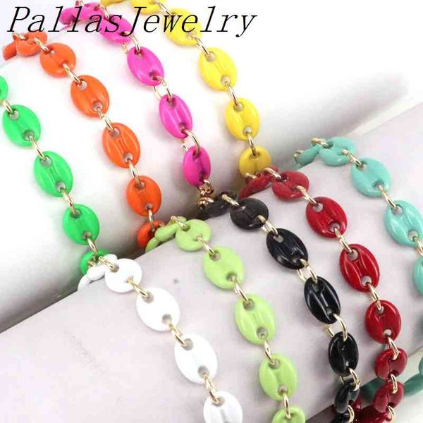 4pcs charm pig nose shape popular colorful coffee beans brass women gift for her jewelry chain bracelet, Golden;silver
4pcs charm pig nose shape popular colorful coffee beans brass women gift for her jewelry chain bracelet, Golden;silver
