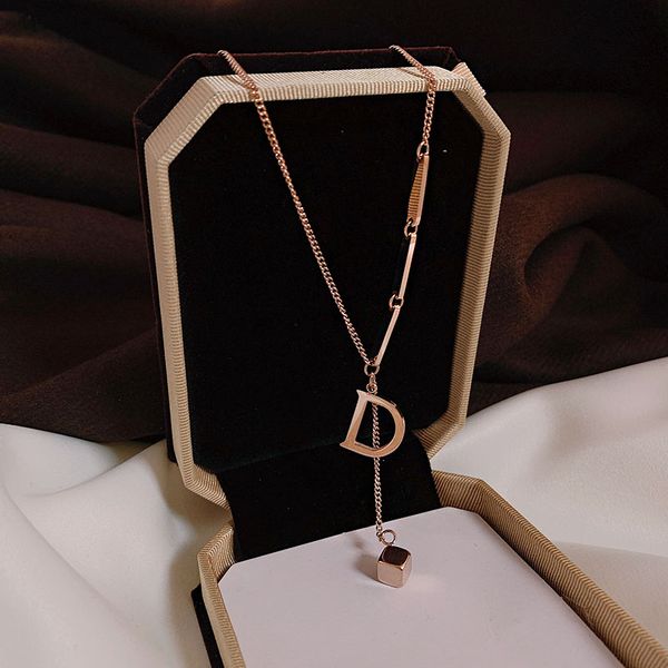 xianlan212 collarbone chain short chains of fashion and personality temperament d word titanium steel collar bone chain web celebr, Silver
xianlan212 collarbone chain short chains of fashion and personality temperament d word titanium steel collar bone chain web celebr, Silver