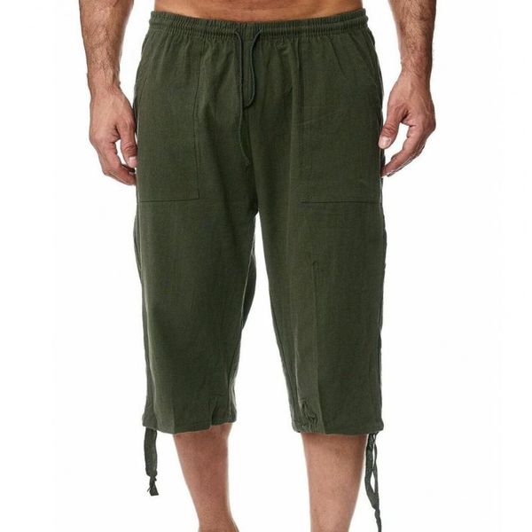 men's pants trousers solid color drawstring multi-pocket sports straight leg casual, Black
men's pants trousers solid color drawstring multi-pocket sports straight leg casual, Black