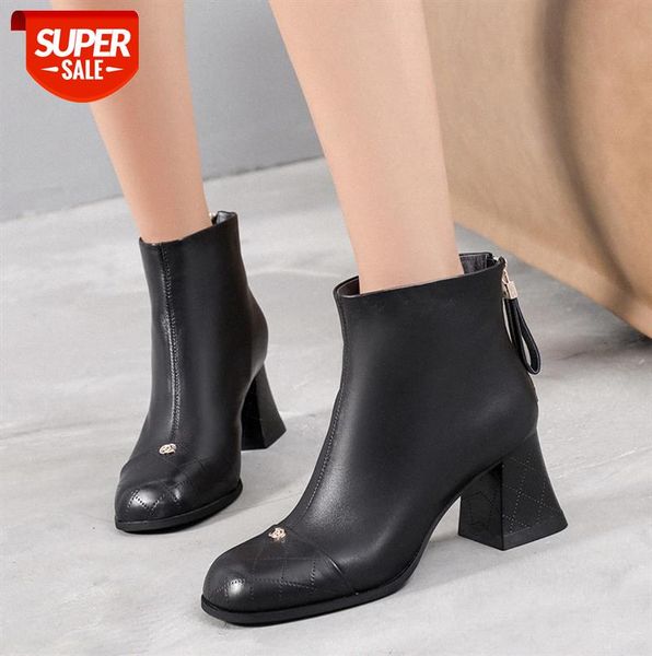 first layer sheepskin fashion boots tianjia velvet warm leather low-tube female round head black women's #bd3e
first layer sheepskin fashion boots tianjia velvet warm leather low-tube female round head black women's #bd3e