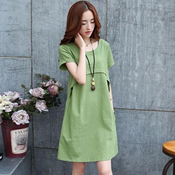 cotton linen summer arts style maternity dresses women dress nursing nightgown breastfeeding nightshirt sleepwear, White
cotton linen summer arts style maternity dresses women dress nursing nightgown breastfeeding nightshirt sleepwear, White