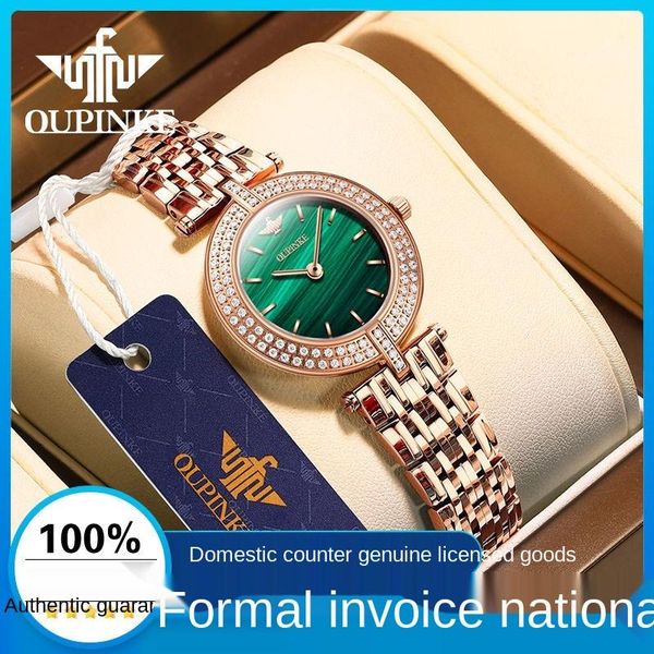 wristwatches small green watch diamond-embedded light luxury quartz waterproof women's ins, Slivery;brown
wristwatches small green watch diamond-embedded light luxury quartz waterproof women's ins, Slivery;brown