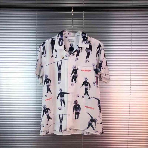 women's blouses & shirts summer style allover digital printing of men's women 1:1 streetwear casual fashion top, White
women's blouses & shirts summer style allover digital printing of men's women 1:1 streetwear casual fashion top, White