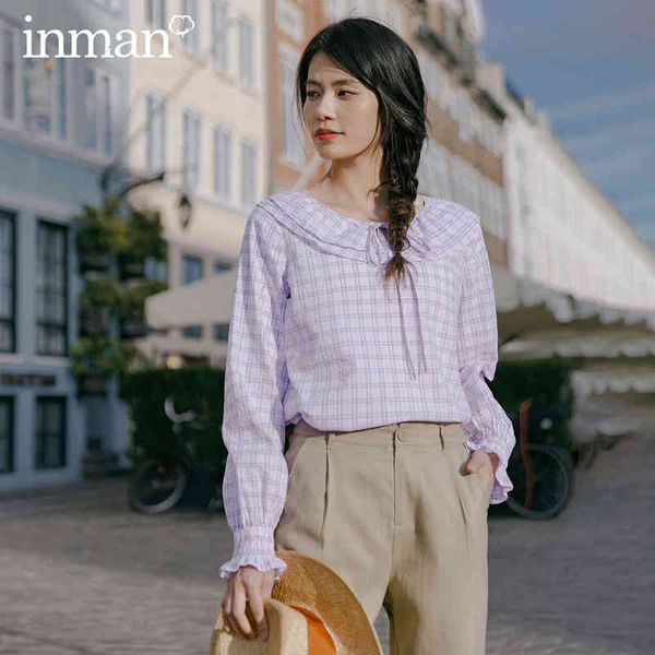 blouses spring cotton falbala lapel lace-up check petal sleeve blouse 4wwf, White
blouses spring cotton falbala lapel lace-up check petal sleeve blouse 4wwf, White