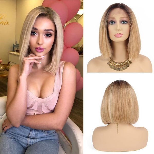 synthetic wigs sinuo short bob t lace for black women natural ombre blonde straight perruques middle part heat resistant fiber
synthetic wigs sinuo short bob t lace for black women natural ombre blonde straight perruques middle part heat resistant fiber