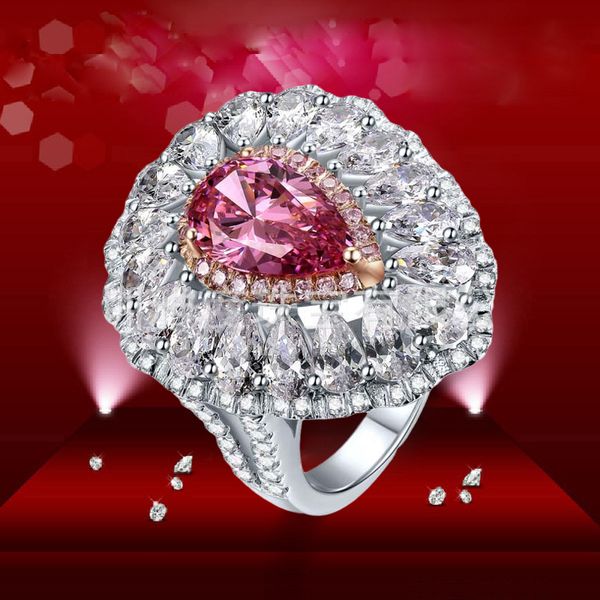 foreverbeauty jewelry women stones fashion elegant ring 3ct pink pear diamond with solid 925 sterling silver plated white gold engagement we
foreverbeauty jewelry women stones fashion elegant ring 3ct pink pear diamond with solid 925 sterling silver plated white gold engagement we