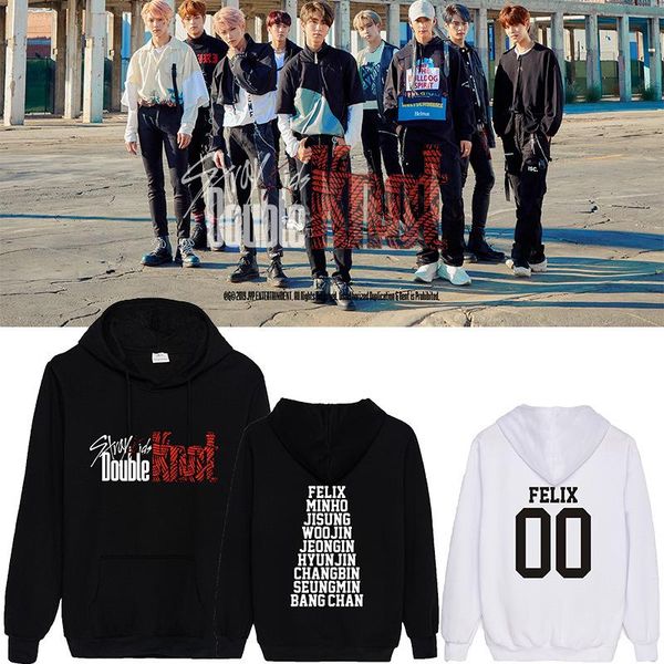 men's hoodies & sweatshirts kpop stray kids double knot logo bangchan felix hyunjin jeongin all menber name sweatshirt, Black
men's hoodies & sweatshirts kpop stray kids double knot logo bangchan felix hyunjin jeongin all menber name sweatshirt, Black
