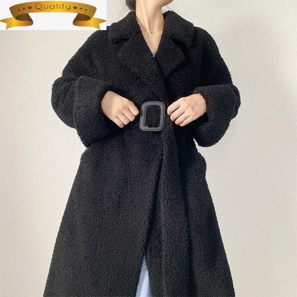 women's fur & faux female coat real 100% wool winter women lamb jacket korean long coats and jackets clothes 2021 dxz11012202, Black
women's fur & faux female coat real 100% wool winter women lamb jacket korean long coats and jackets clothes 2021 dxz11012202, Black