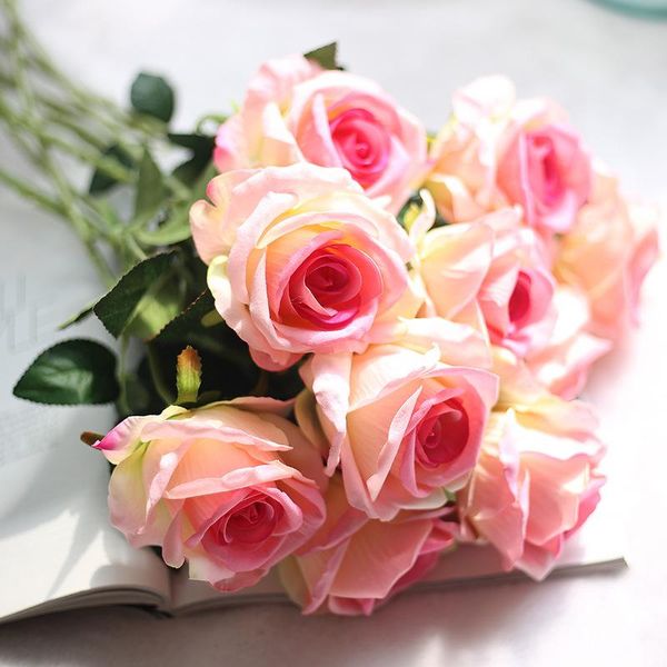 20pcs/lot roses banquet/home/wedding decoration artificial flowers bride bouquet flower blossom decorative & wreaths
20pcs/lot roses banquet/home/wedding decoration artificial flowers bride bouquet flower blossom decorative & wreaths