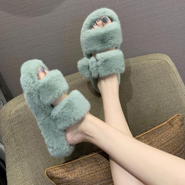 slippers women's fur winter 2021 plush fluffy home women cozy soft warm furry indoor house shoes platform flip flops, Black
slippers women's fur winter 2021 plush fluffy home women cozy soft warm furry indoor house shoes platform flip flops, Black