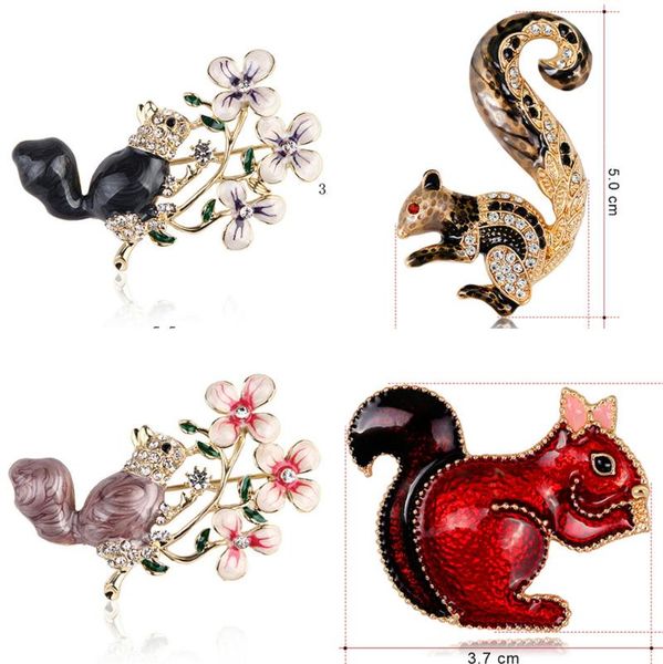 pins, brooches crystal fashion animal squirrel branch flower brooch pins cute animals enamel for women wedding bride gift, Gray
pins, brooches crystal fashion animal squirrel branch flower brooch pins cute animals enamel for women wedding bride gift, Gray