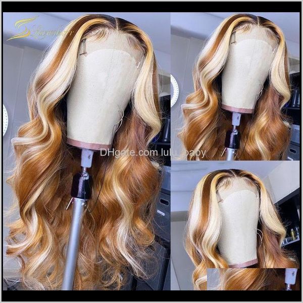 honey blonde hd transparent highlight frontal ombre 13x6 body wave human hair for black women brown full front pdh1m wigs 26zvg, Black;brown
honey blonde hd transparent highlight frontal ombre 13x6 body wave human hair for black women brown full front pdh1m wigs 26zvg, Black;brown