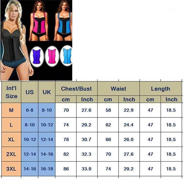 shaper neoprene sauna sweat vest waist trainer for cincher women body slimming trimmer corset workout thermo push up shirt bustiers &, Black;white
shaper neoprene sauna sweat vest waist trainer for cincher women body slimming trimmer corset workout thermo push up shirt bustiers &, Black;white