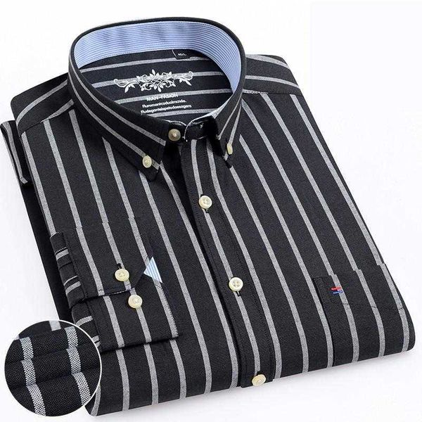 mens long sleeve solid oxford dress shirt male casual regularwith left chest pocket button down shirts 210628, White;black
mens long sleeve solid oxford dress shirt male casual regularwith left chest pocket button down shirts 210628, White;black