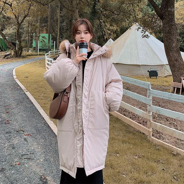 women's down & parkas 2021 style padded jacket women korean version loose ins tide winter thick mid-length, Black
women's down & parkas 2021 style padded jacket women korean version loose ins tide winter thick mid-length, Black