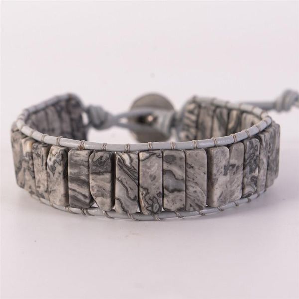 tennis couples bracelet boho natural stone wrap power jewelry fashion drop single leather, Golden;silver
tennis couples bracelet boho natural stone wrap power jewelry fashion drop single leather, Golden;silver
