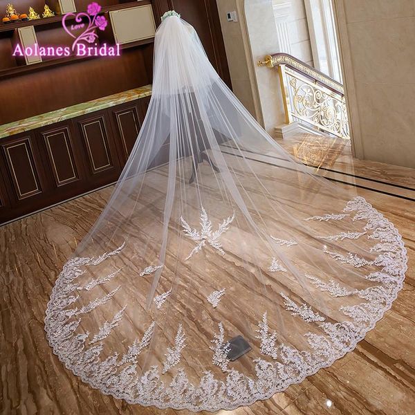 bridal veils 2021 3m wide 3.5m long natural white lace edge two-layer tree appliques cathedral wedding veil accessories, Black
bridal veils 2021 3m wide 3.5m long natural white lace edge two-layer tree appliques cathedral wedding veil accessories, Black