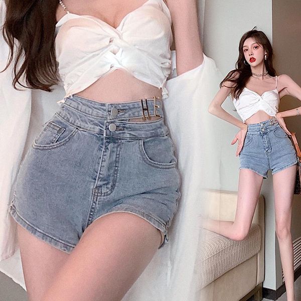 women's jeans irregular fringed denim shorts old style high waist women streetwear summer, Blue
women's jeans irregular fringed denim shorts old style high waist women streetwear summer, Blue