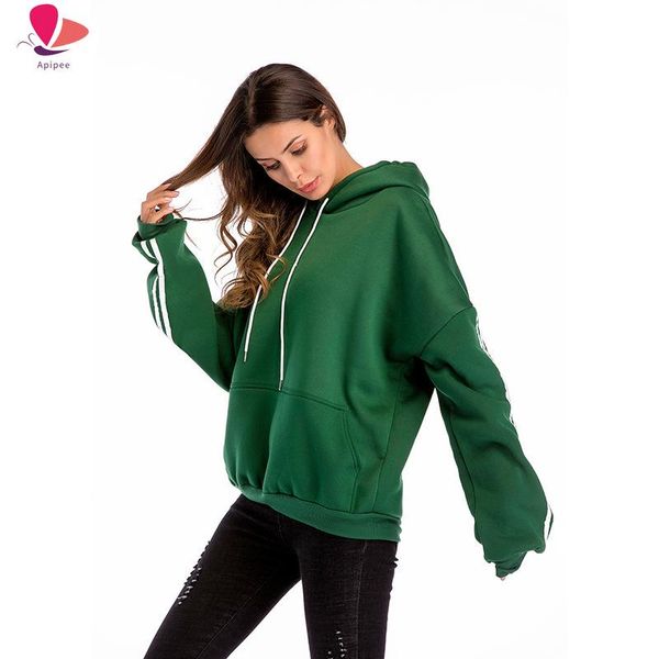 women's hoodies & sweatshirts autumn hooded sweatshirt plus velvet pockets oversize women 2021 embroidered, Black
women's hoodies & sweatshirts autumn hooded sweatshirt plus velvet pockets oversize women 2021 embroidered, Black