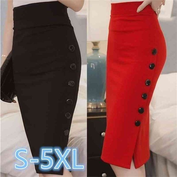 elegant vintage office ol women skirts high waist buttons slit pencil plus size s-5xl stretch midi, Black
elegant vintage office ol women skirts high waist buttons slit pencil plus size s-5xl stretch midi, Black